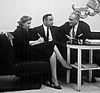 Betty, Arthur and Bernie Goodman 1956